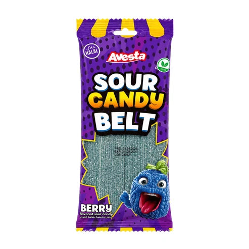 Avesta - Sour Candy Belts Berry 70g MHD:06.11.2027