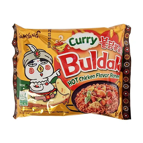 Samyang - Buldak Hot Chicken Flavor Ramen - Curry 140g