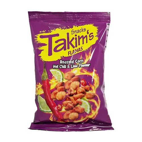 Takim's Roasted Corn Hot Chili & Lime 100g