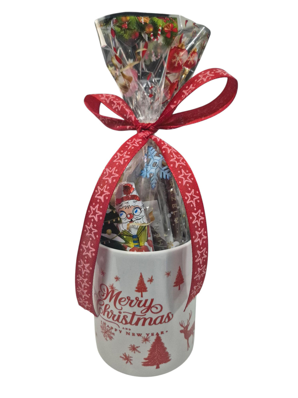 Weihnachtstasse mit Füllung 90gr.  Besondere Weihnachtstasse.