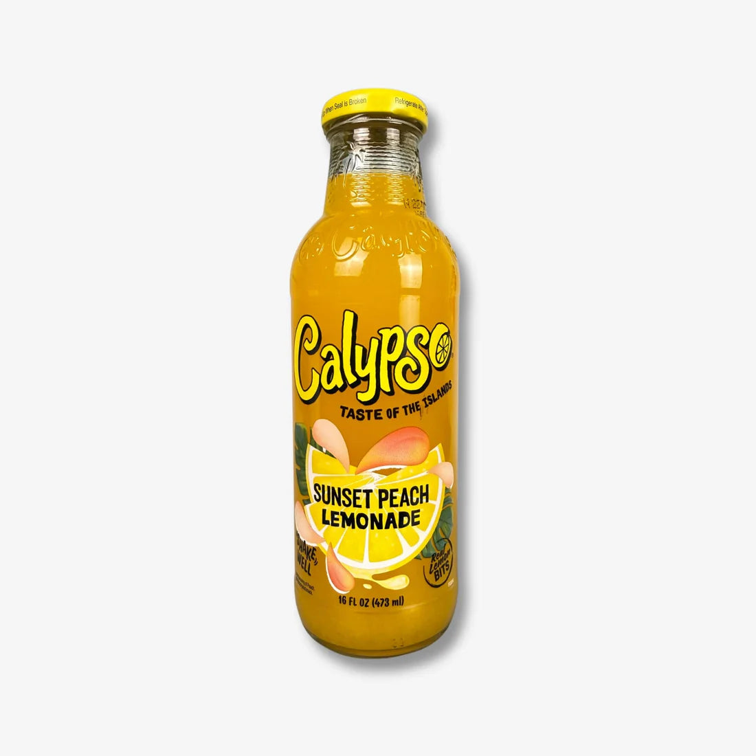 Calypso Sunset Peach Lemonade 473ml - Zitronenlimonade mit Pfirsich