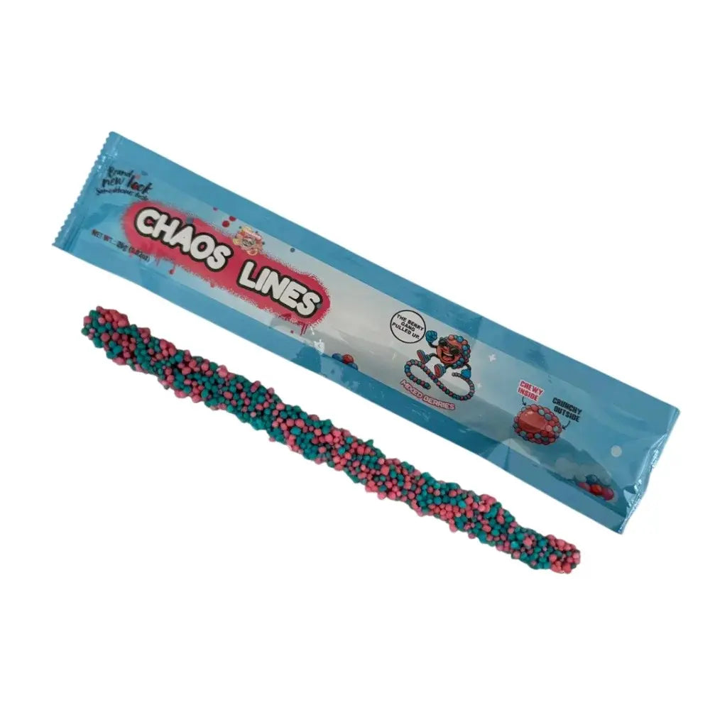 Chaos Candy - Lines - Mixed Berries  26g
