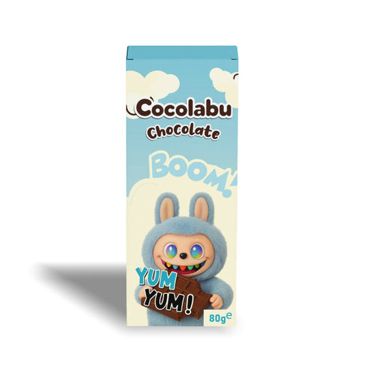 Cocolabu Chocolate Boom! Yum Yum! – Weißer Schokolade Angel Hair mit Pistaziencremefüllung (80g)