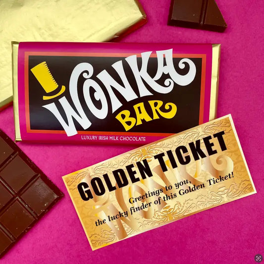WONKA  Schokolade mit Goldenem Ticket