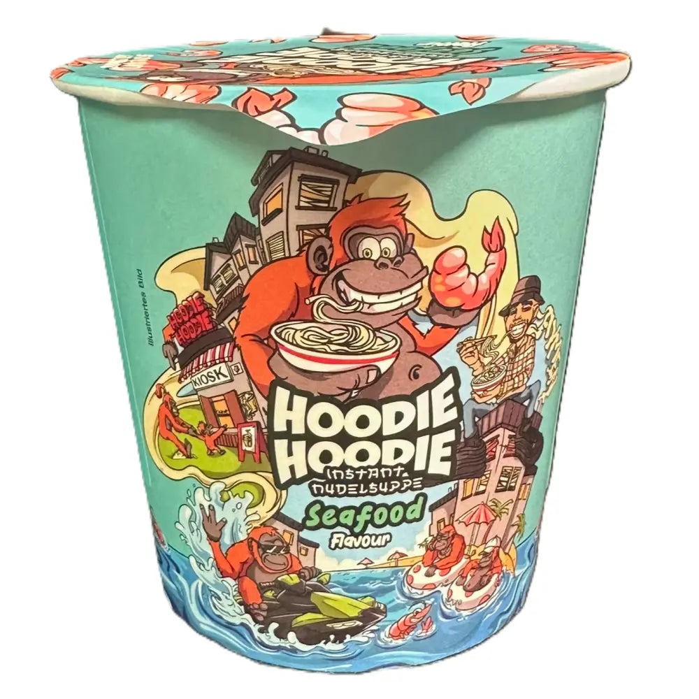 Hoodie Hoodie Ramen  Seafood  68g MHD:21.04.2027