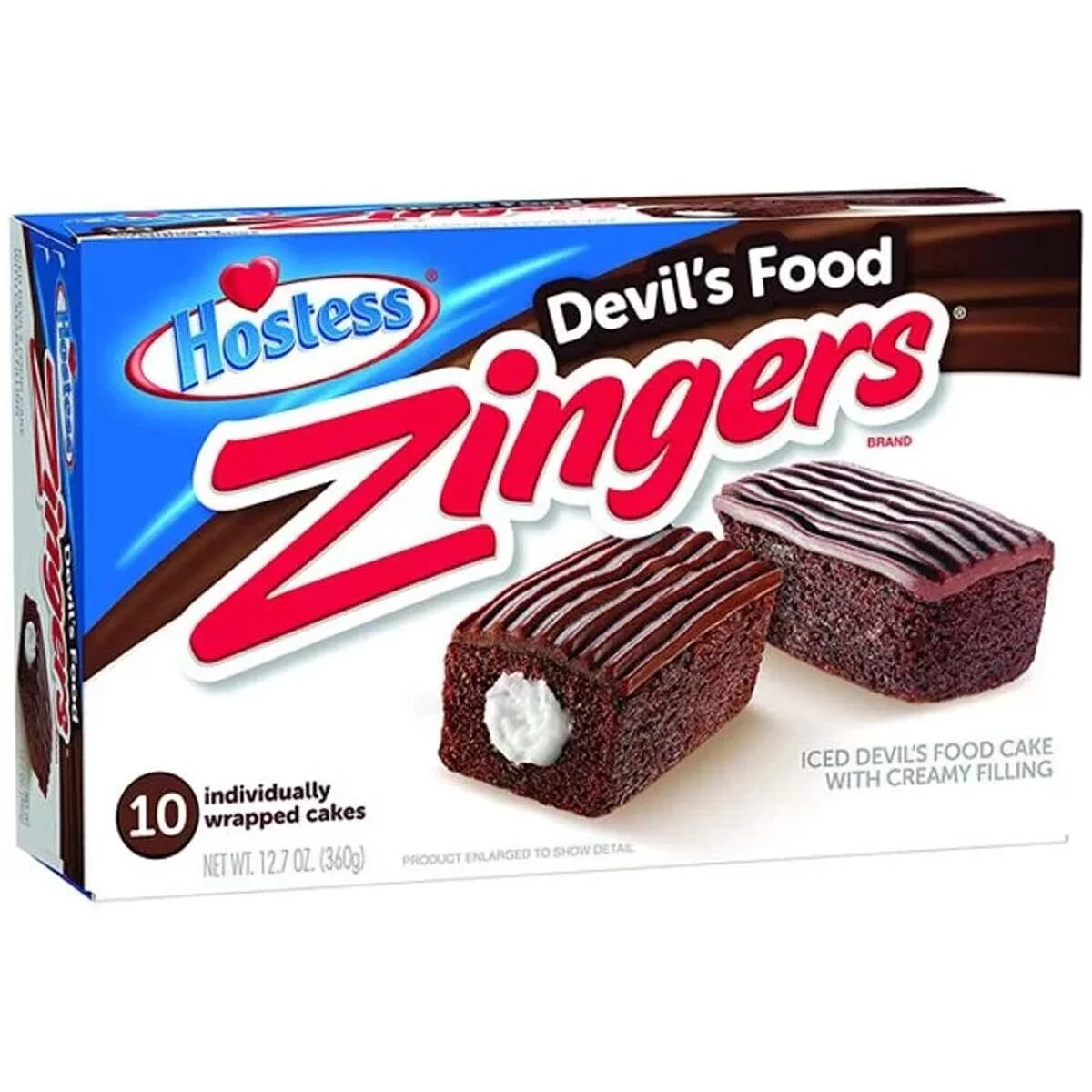 HOSTESS ZINGERS DEVIL'S FOOD CHOCOLATE 360G
