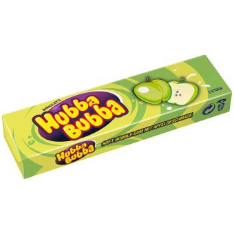 Hubba Bubba Apple 5er 35g. Ein echter Kindheits-Klassiker.