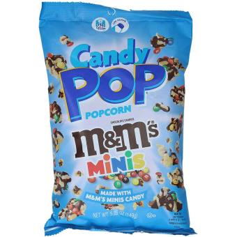 M&M'S Minis Candy Pop Popcorn 149g MHD:23.11.2025