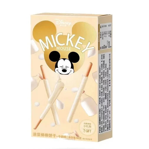 Mickey Mouse Coated Sticks Milk 40g (Asien)