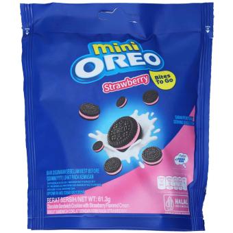 Oreo Strawberry Mini 61,3g MHD:16.09.2025