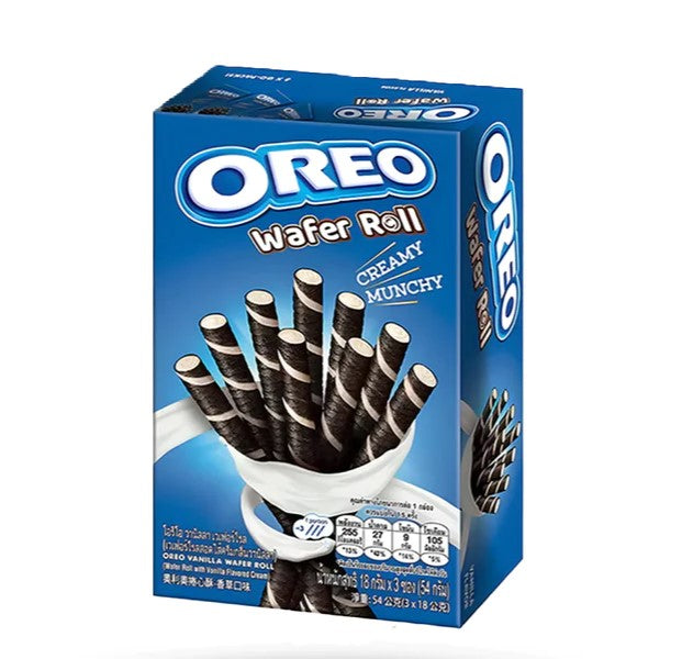 Oreo Wafer Roll Vanille 54g