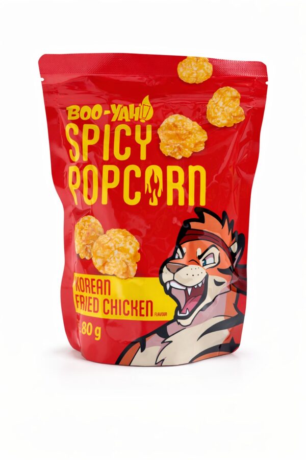 Popcorn Spicy Chicken BOOYAH 80g (KOREAN)