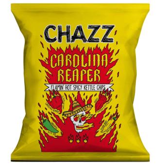 CHAZZ Kettle Chips Carolina Reaper Pepper 50g MHD:13.10.2025