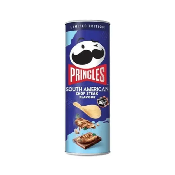 Pringles South American Chips Steak 100g MDH:27.07.2025