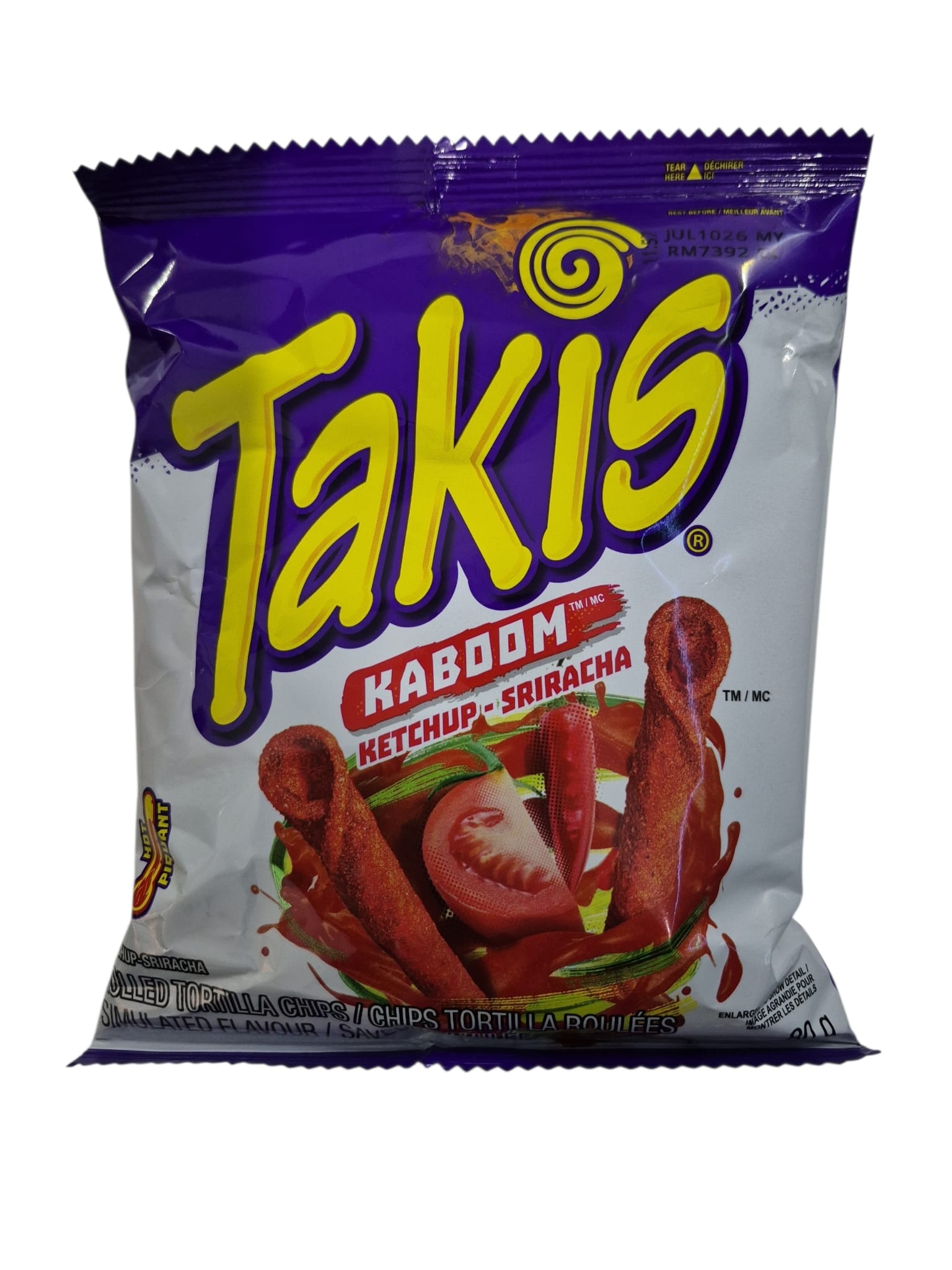 Takis KABOOM Ketchup-Sriracha 80g