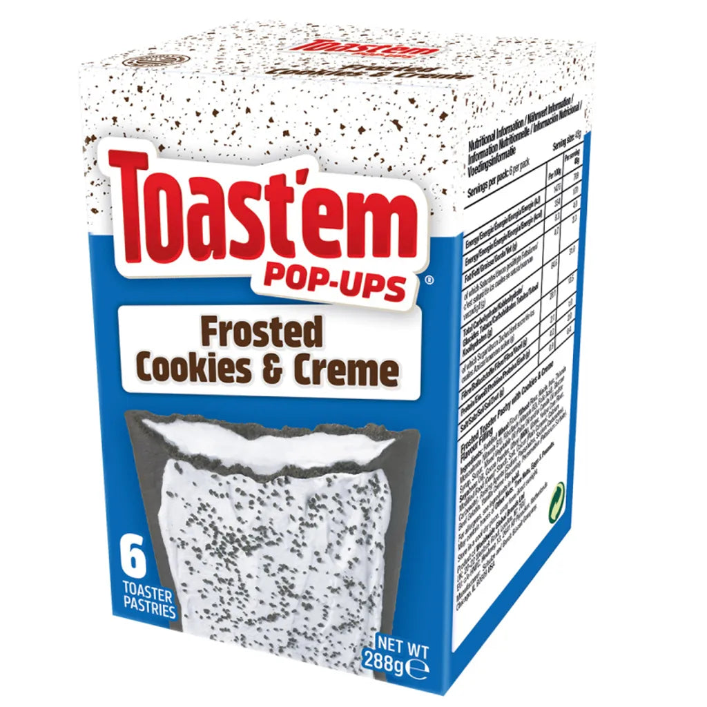 Toast'em Pop-Ups Frosted Cookies & Creme MHD:31.05.2025