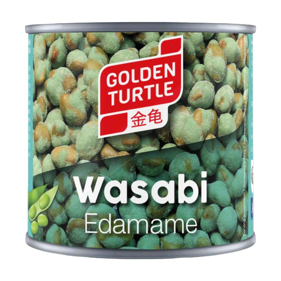 Wasabi Coated Edamame Beans GOLDEN TURTLE  140 g