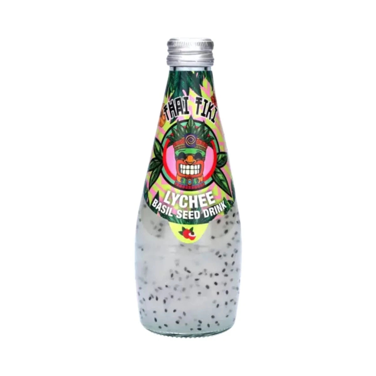 Thai Tiki Lychee Basilikumsamengetränk Basil Seed Drink 290ml