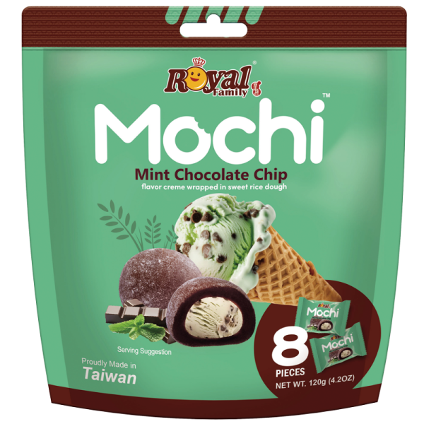 Royal Family Mochi Mint Chocolate Chip 120g