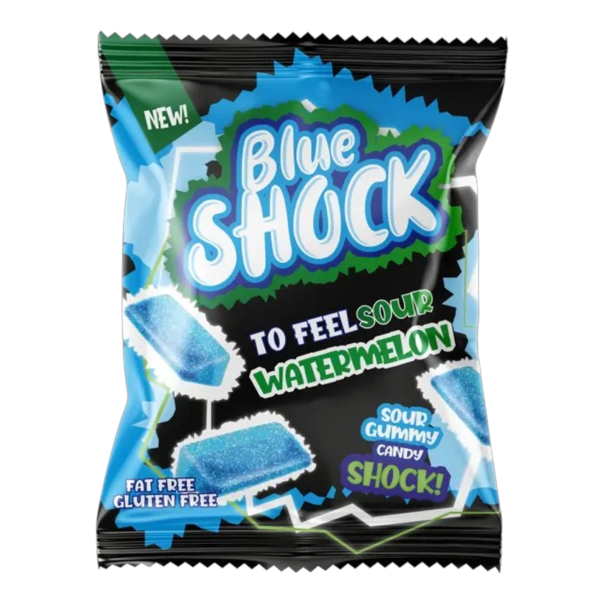 Blue Shock - Sour Watermelon - 80g - HALAL