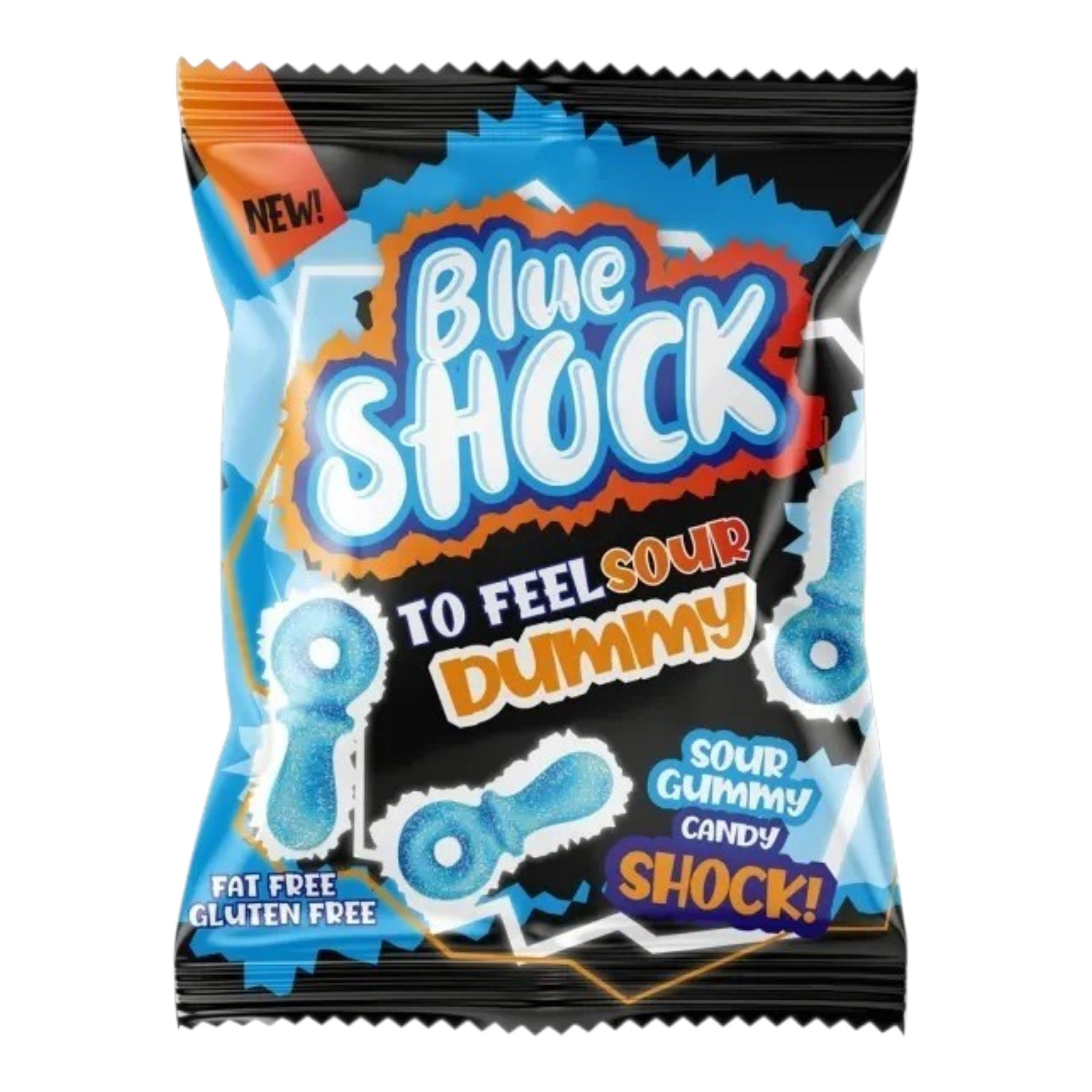 Blue Shock - Sour Dummy - 80g - HALAL
