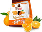 Uniconf BonRoll Fruchtgelee in dunkler Schokolade Orange, 80 g