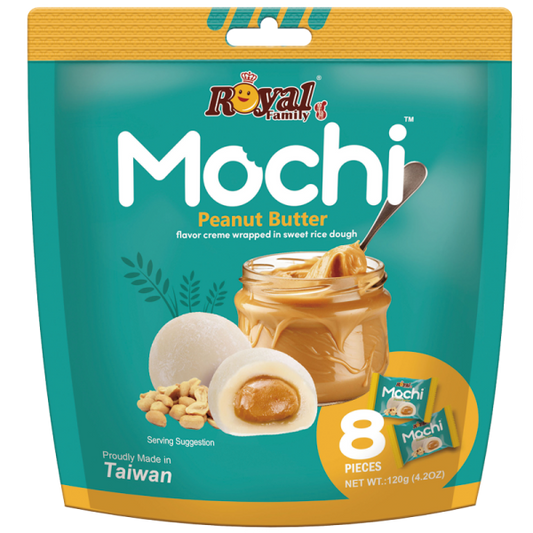 Royal Family Mochi Peanut Butter Cremefüllung einzeln verpackt 120g