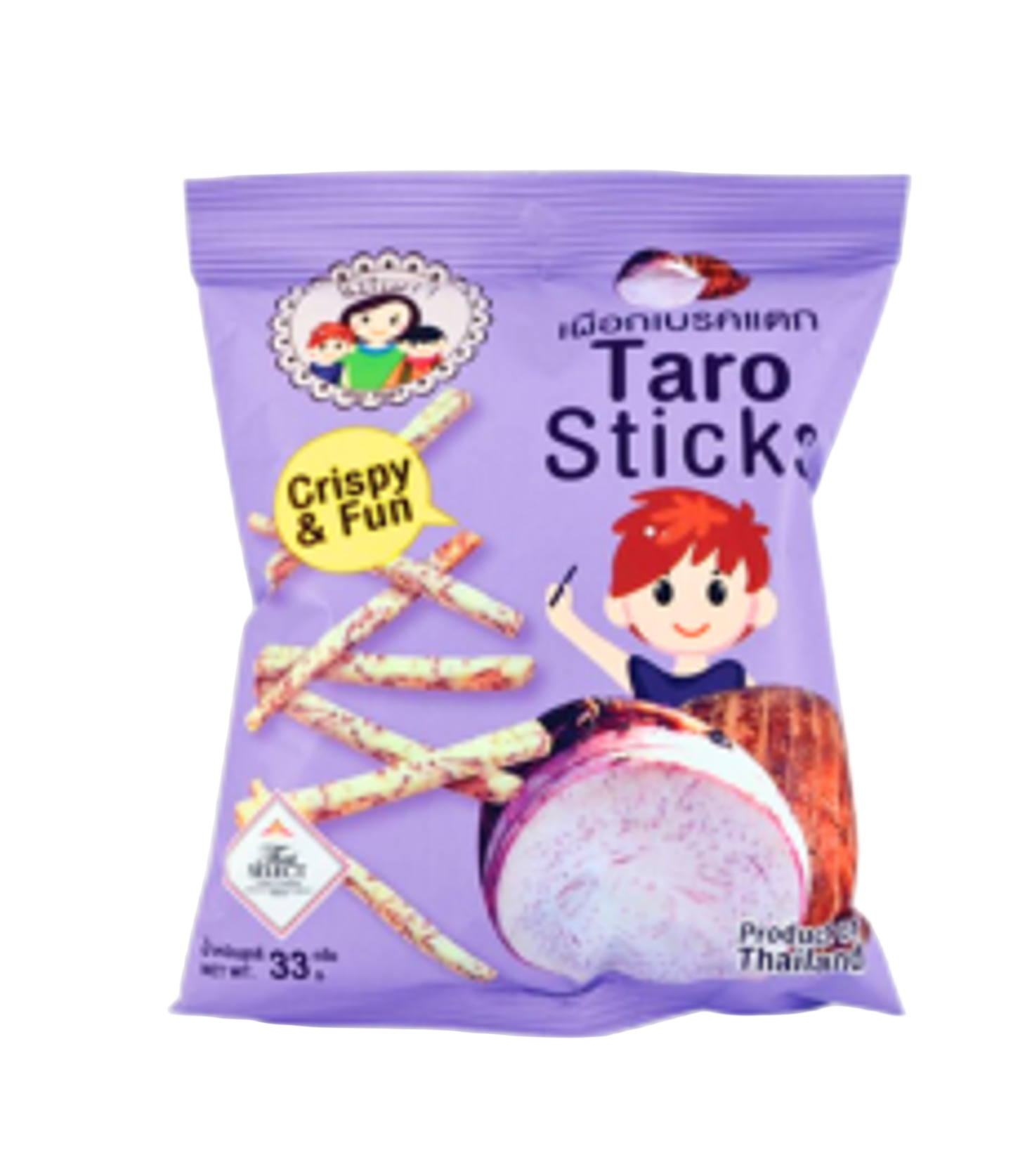 Mae Napa Crispy and Fun Taro Sticks 33g