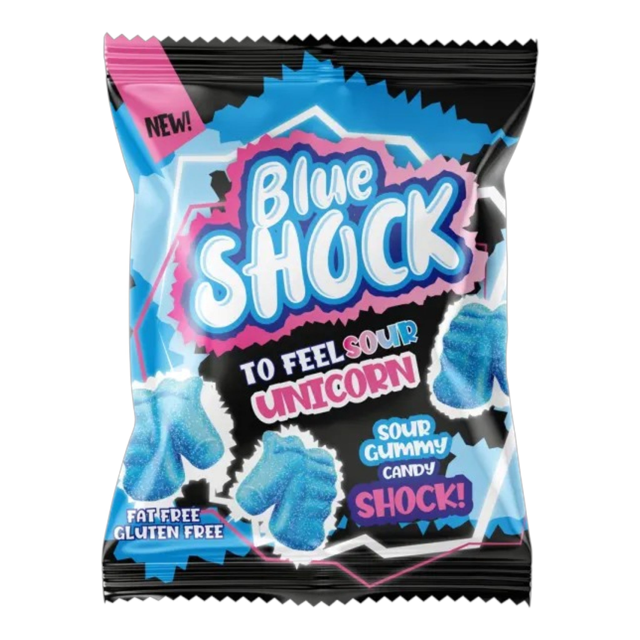 Blue Shock - Sour Unicorn - 80g - HALAL