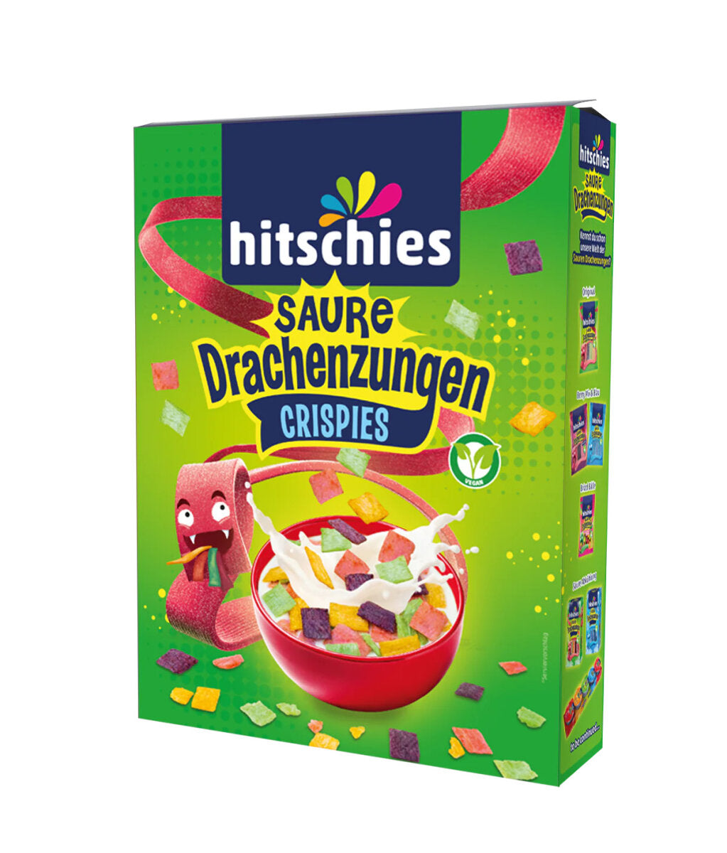 Hitschies Saure Drachenzungen Crispies – 270 g