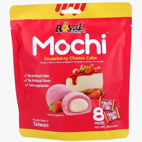 Royal Family Mochi Strawberry Cheesecake einzeln verpackt 120g