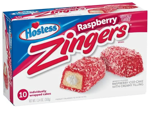 Hostess Zingers Raspberry - 380g---AUSVERKAUF --