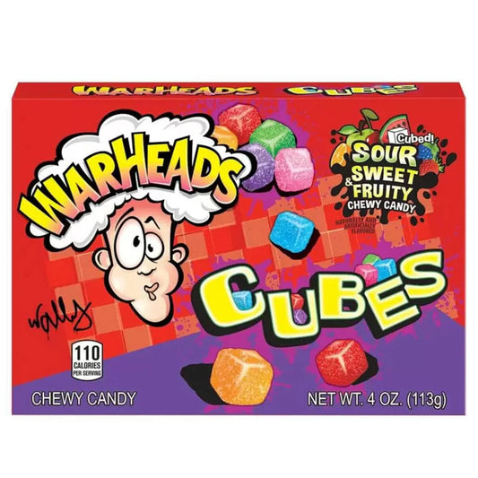 Warheads Cubes Sour Sweet & Fruity 113g