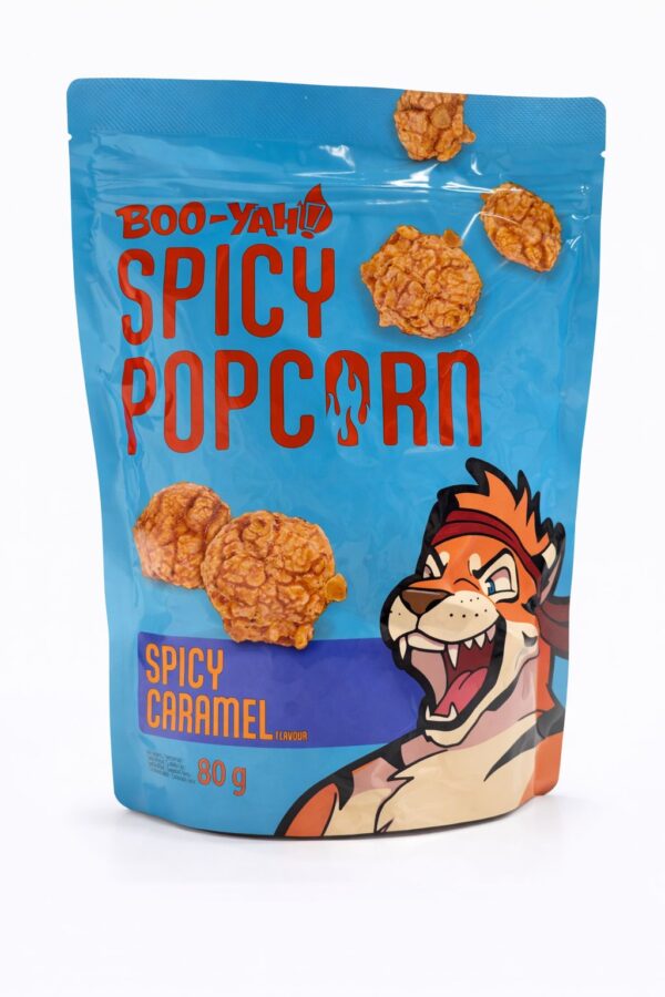 Popcorn Spicy Caramel BOOYAH 80g (KOREAN)
