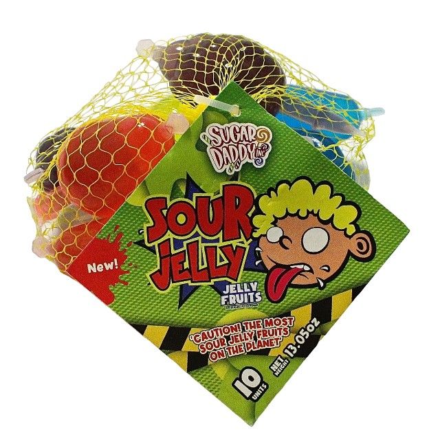 Sugar Daddy-Jelly Fruits Sour Candy 370g