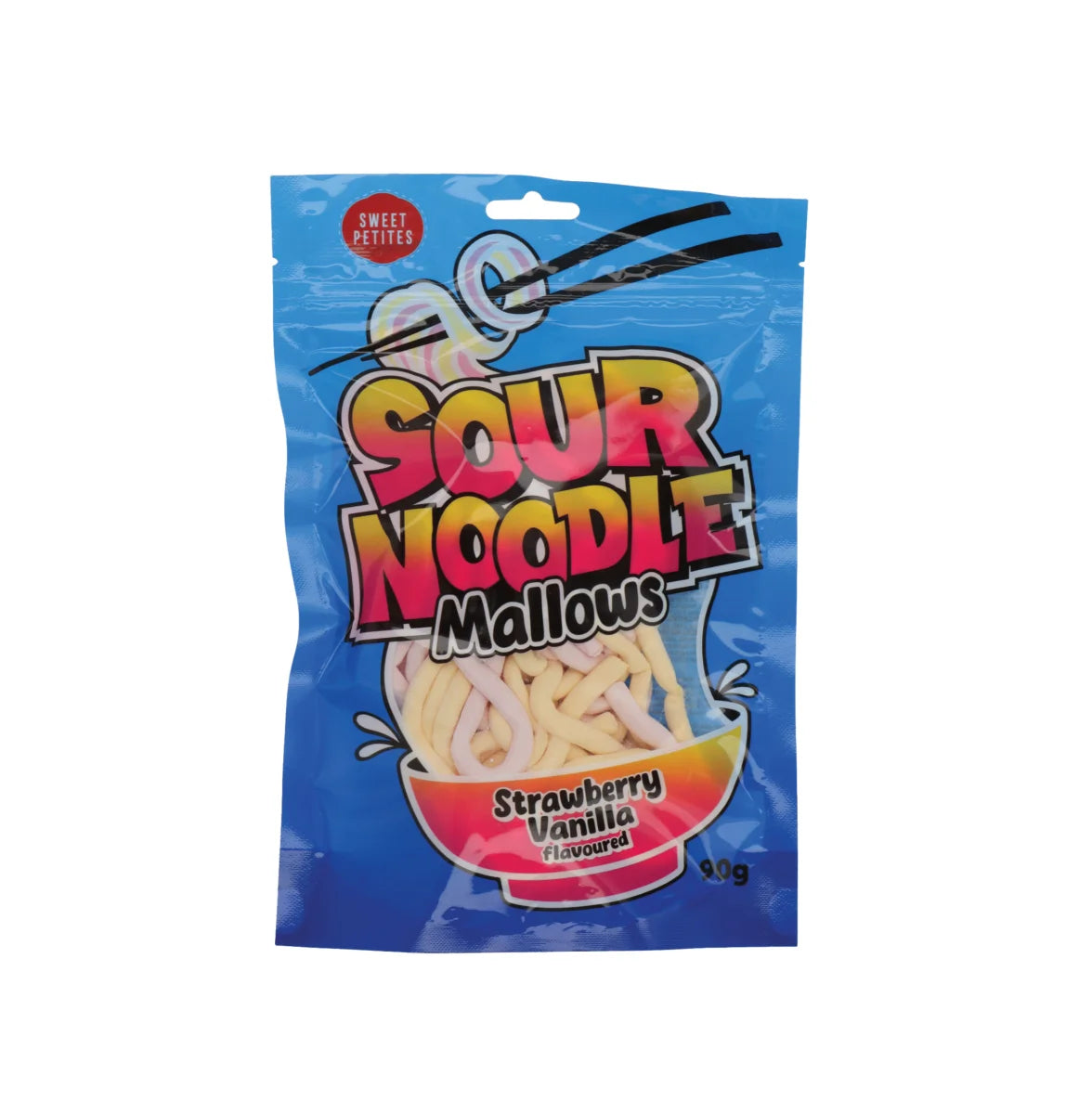 Sweet Petites | Sour Mallow Noodles • Erdbeer • Vanille • 90g