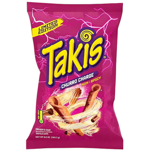 Takis Churro Charge Non-Spicy 280,7 g MHD:11.09.2025