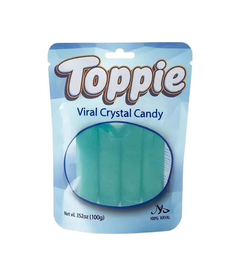 TOPPIE - Viral Crystal Candy - Blueberry - Halal - 100g